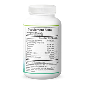 Lysozyme Plus Systemic Enzyme Complex – Bio-Design Supplements