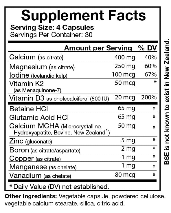 CalPlus Bone Density Support – Bio-Design Supplements