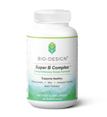 90 Capsule Bottle of Bio-Design Supplements Super B Complex - Comprehensive Stress Formula